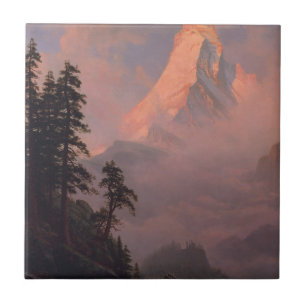 Sonnenaufgang auf dem Matterhorn Fliese