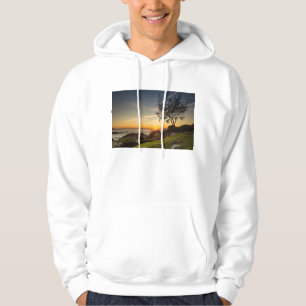 Sonnenaufgang auf dem Strand Armação, Brasilien Hoodie