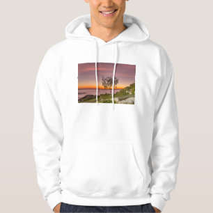 Sonnenaufgang auf dem Strand Armação Hoodie