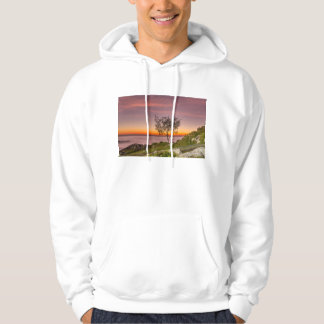 Sonnenaufgang auf dem Strand Armação Hoodie