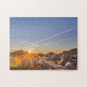 Sonnenaufgang auf dem Strand Armação in