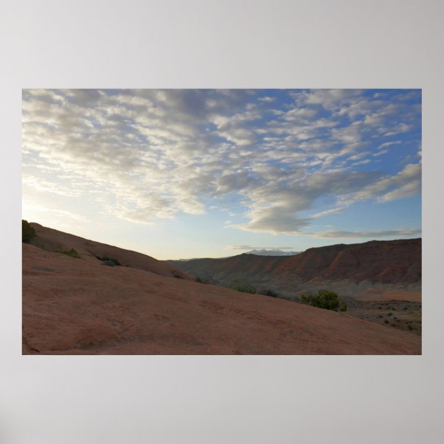 Sonnenaufgang auf dem Weg zum Dolcefarniente Poster (Vorne)