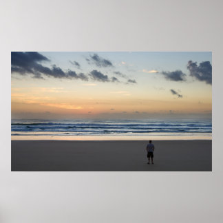 Sonnenaufgang auf der Insel Fraser Poster