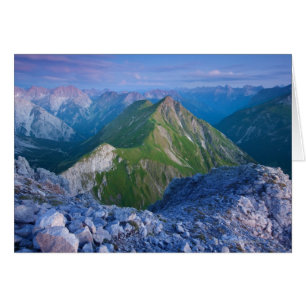 Sonnenaufgang auf mt. falschkogel, im Lechtaler 3