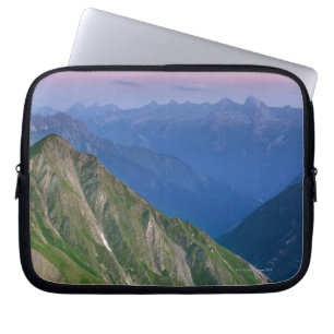 Sonnenaufgang auf mt. falschkogel, im lechtaler 5 laptopschutzhülle