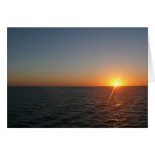 Sonnenaufgang auf Sea III Ocean Horizon Seascape