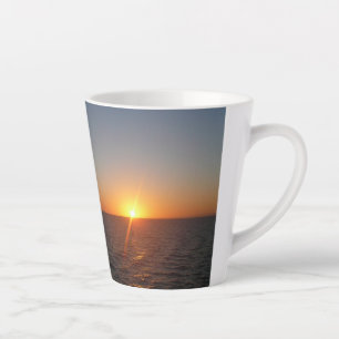 Sonnenaufgang auf Sea III Ocean Horizon Seascape Milchtasse
