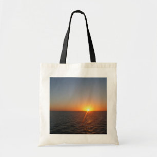 Sonnenaufgang auf Sea III Ocean Horizon Seascape Tragetasche