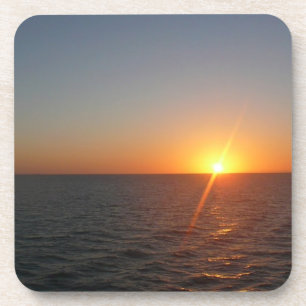Sonnenaufgang auf Sea III Ocean Horizon Seascape Untersetzer