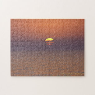 Sonnenaufgang auf See
