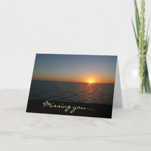 Sonnenaufgang auf Seekarte Karte