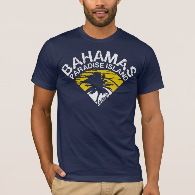 Sonnenaufgang Bahamas T-Shirt (Vorderseite)