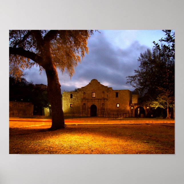 Sonnenaufgang bei Alamo Poster (Vorne)