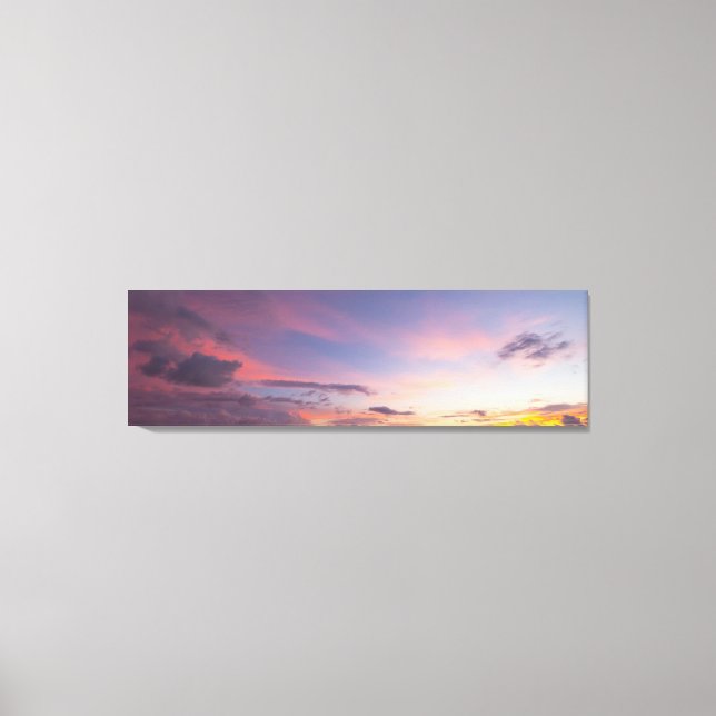 Sonnenaufgang bei Fort Pierce, Florida Leinwanddruck (Vorderseite)