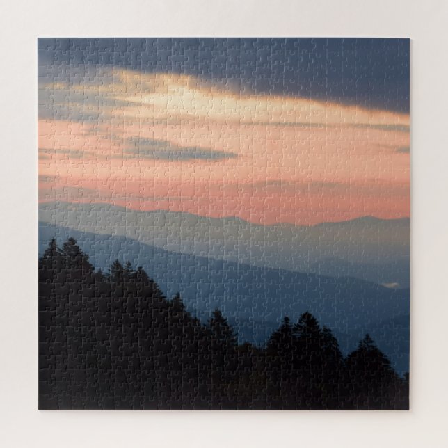 Sonnenaufgang bei neugefundener Lücke - Smoky Moun (Vertikal)
