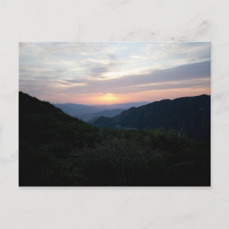 Sonnenaufgang bei Penny Pines Postkarte