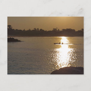 Sonnenaufgang bei Santa Cruz Postkarte
