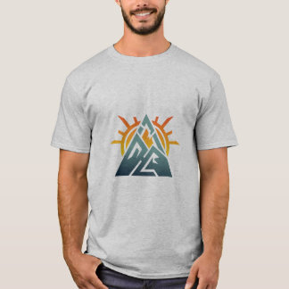 Sonnenaufgang-Berg-Triangle-Wander-Abenteuer-T-Shi T-Shirt