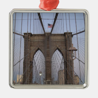 Sonnenaufgang der Brooklyn-Brücken-NYC auf Ornament Aus Metall