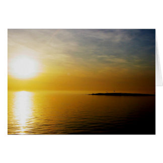 Sonnenaufgang des Salinen Meeres