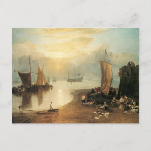 Sonnenaufgang durch Dunst von Joseph Turner Postkarte