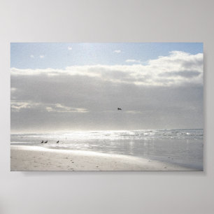 Sonnenaufgang-Glitter Poster