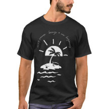 Sonnenaufgang Grafik Herren Basic T-Shirt | Casual