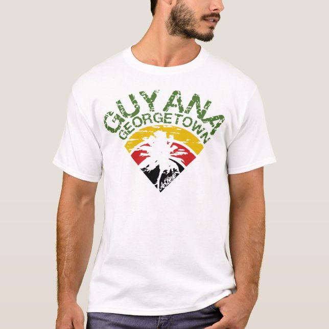 Sonnenaufgang Guyana T-Shirt (Vorderseite)