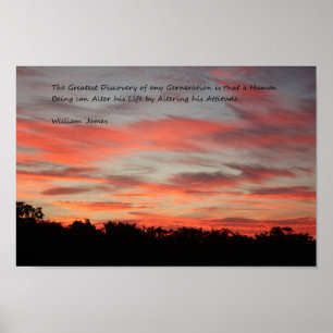 Sonnenaufgang-Haltungs-motivierend Plakat