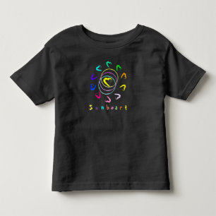 Sonnenaufgang Herz Sonnenherz Kleinkind T - Shirt