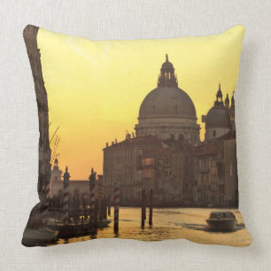 Sonnenaufgang Himmelsfarben in der Nähe von San Ma Kissen