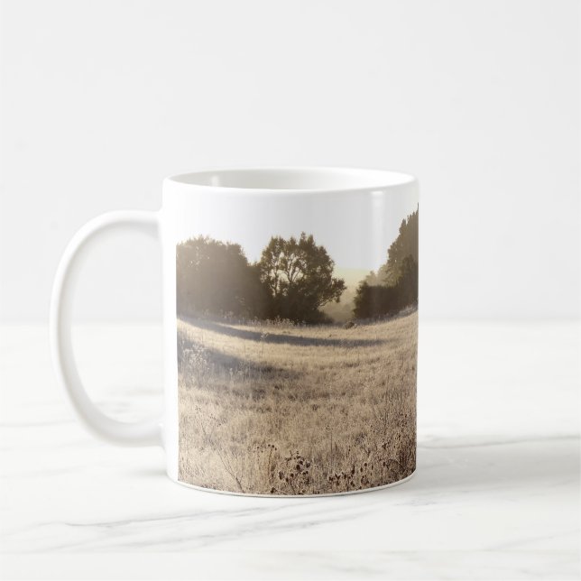 Sonnenaufgang im Bärental Trailhead Landschaft Kaffeetasse (Links)