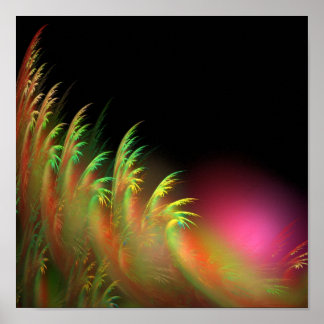 Sonnenaufgang im Dschungel Poster