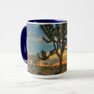 Sonnenaufgang im Joshua-Baum-Nationalpark Tasse