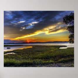 Sonnenaufgang in Delaware Poster