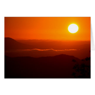 Sonnenaufgang in den Cumberland-Bergen