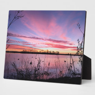 Sonnenaufgang in der Blinden Duckkanone Fotoplatte