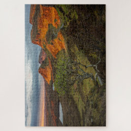 Sonnenaufgang in einer schottischen Landschaft, Qu