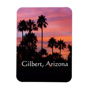 Sonnenaufgang in Gilbert, Arizona Magnet