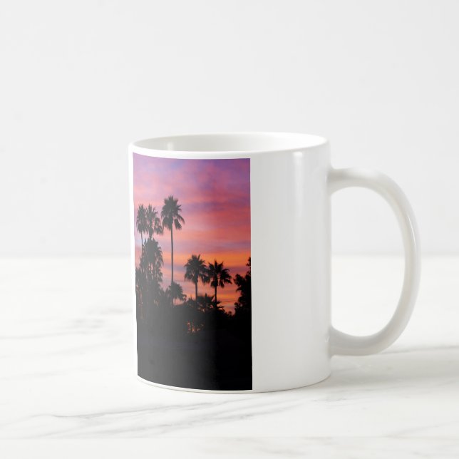 Sonnenaufgang in Gilbert, AZ Kaffeetasse (Rechts)