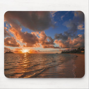 Sonnenaufgang in Mokulua Insel Mousepad