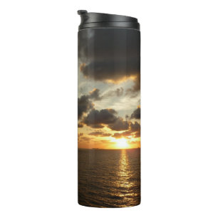 Sonnenaufgang in St. Thomas, Amerikanische Jungfer Thermosbecher