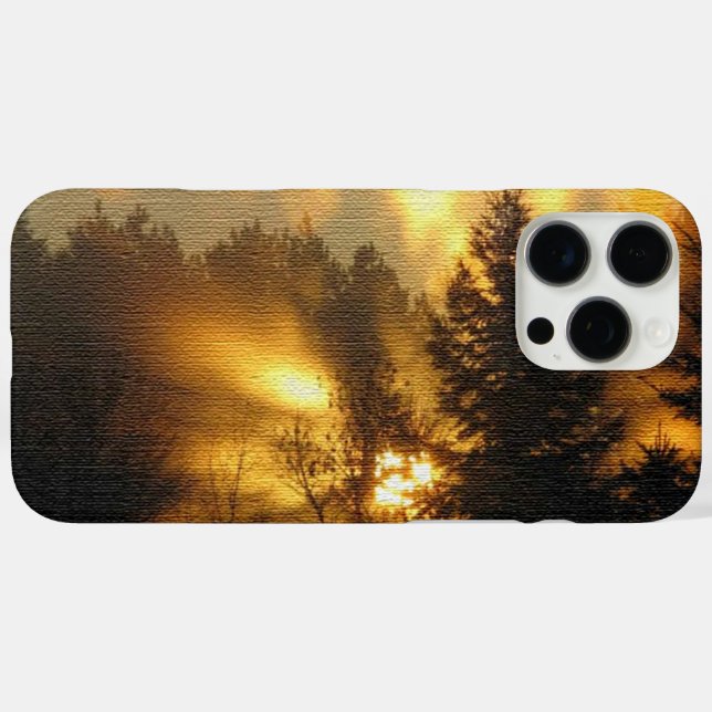 Sonnenaufgang iPhone 16 Pro Max Hülle (Rückseite (Horizontal))