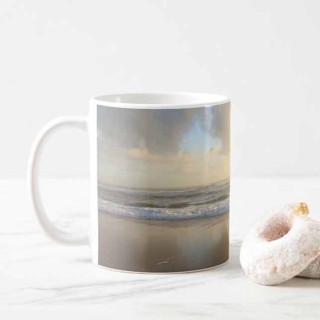 Sonnenaufgang Kaffeetasse (Mit Donut)
