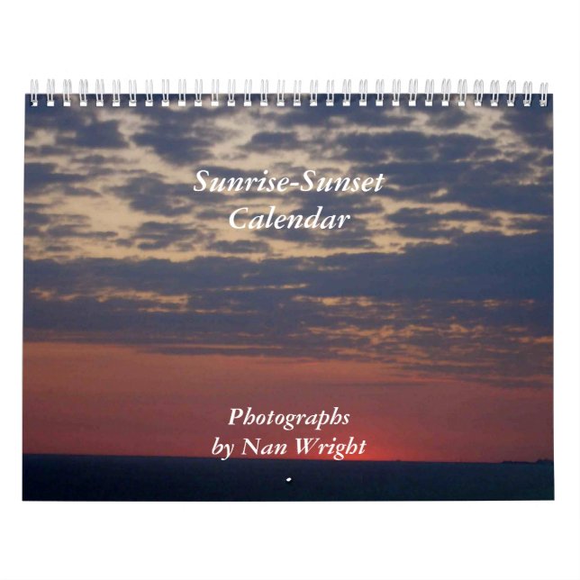 Sonnenaufgang Kalender (Titelbild)