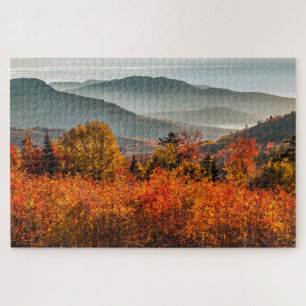Sonnenaufgang Kancamagus Highway Aussichtspunkt Ne