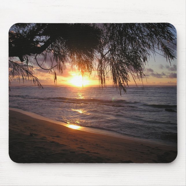 Sonnenaufgang Kauais Hawaii Mousepad (Vorne)
