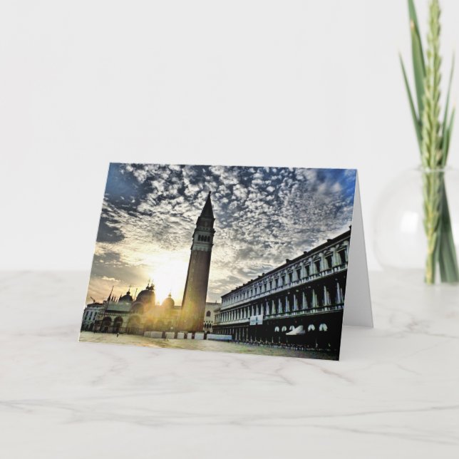 Sonnenaufgang, Markusplatz Karte (Vorderseite)