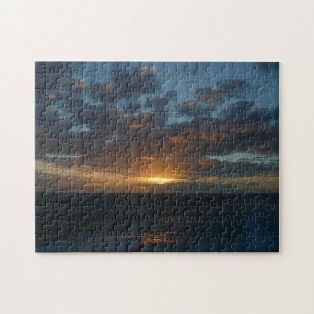 Sonnenaufgang Meer II Meer Seascape (Horizontal)