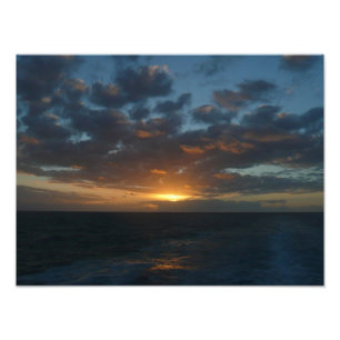 Sonnenaufgang Meer II Meer Seascape Fotodruck